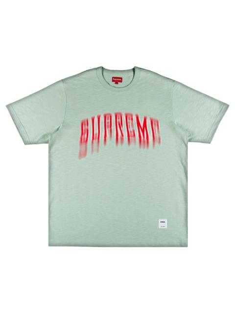 Supreme Blurred Arc Short-Sleeve Top 'Pale Green'