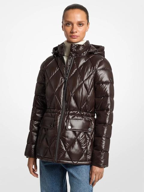 MICHAEL KORS Packable Quilted Puffer Jacket