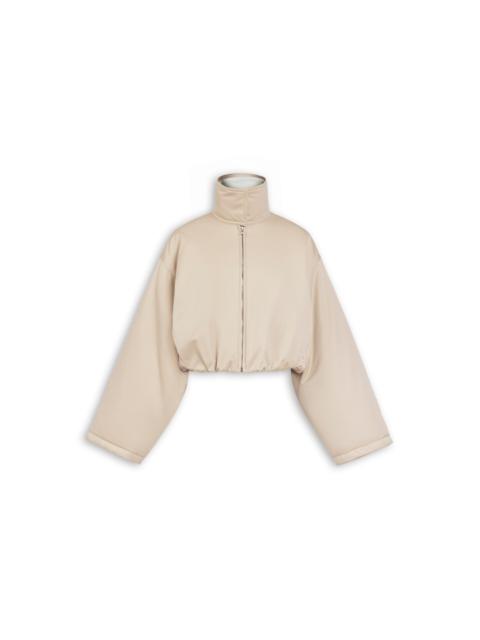 Alaïa LAYERED COTTON BOMBER JACKET