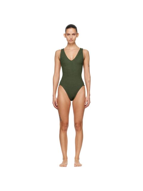 Hunza G Khaki Sadie Swimsuit