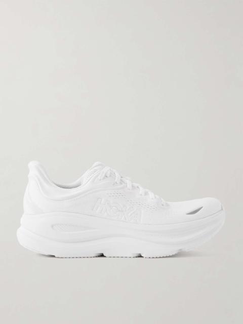 Bondi 9 Rubber-Trimmed Mesh Running Sneakers