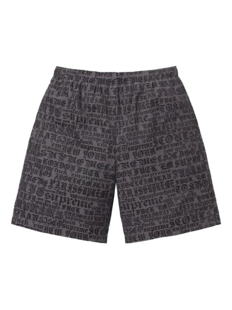 Supreme Cities Jacquard shorts