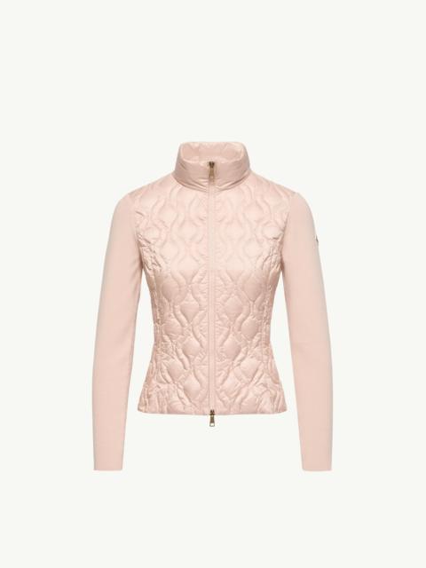 Moncler Cotton Padded Zip-Up Cardigan