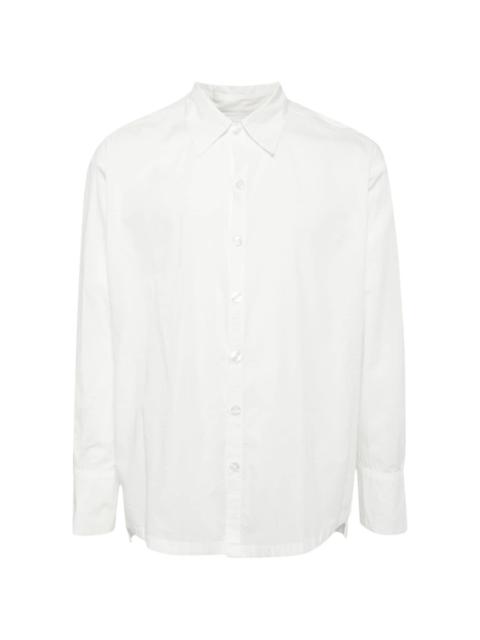 long-sleeve cotton shirt