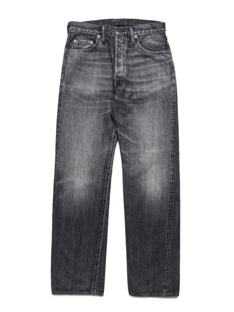 Pure Blue Japan USED-003-BK 14oz Black Regular Straight Natural Wash