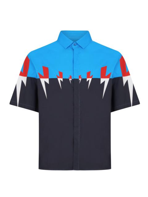 Neil Barrett TIGER BOLT BOWLING SHIRT