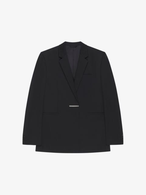 Givenchy OVERSIZED JACKET IN WOOL AND MOHAIR