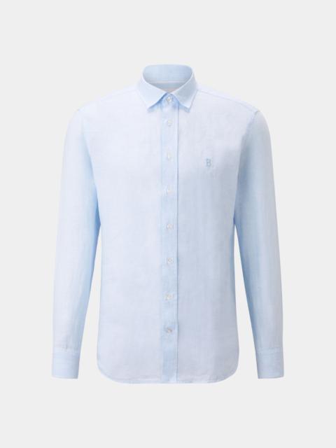 BOGNER Timi linen shirt in Light blue