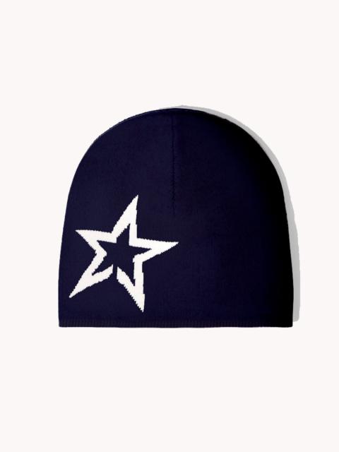 Logo Star Merino Wool Beanie