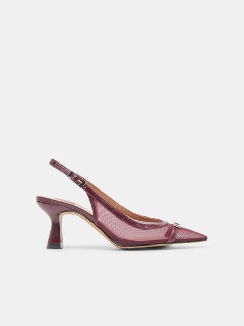 dolce vita LORINE HEELS BURGUNDY MESH