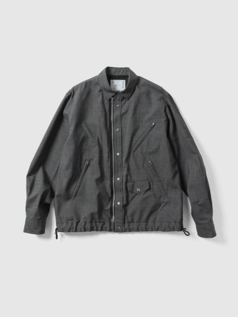 sacai Suiting Blouson Gray
