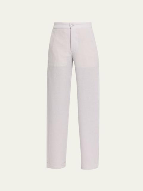 God’s True Cashmere Affirmations Cashmere Straight-Leg Pants