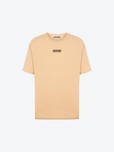 Moschino LOGO EMBROIDERY JERSEY T-SHIRT