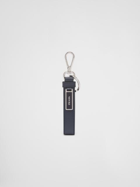Prada Saffiano Leather Keychain