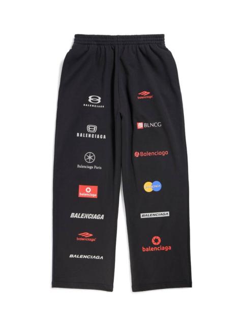 BALENCIAGA Top League Baggy Sweatpants in Black