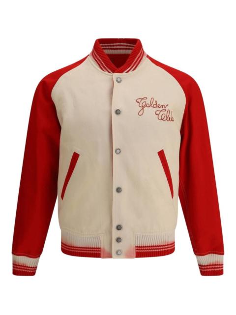 Golden Goose embroidered bomber jacket