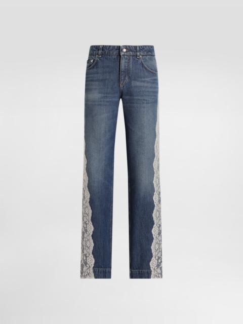 Dolce & Gabbana 5-pocket denim trousers