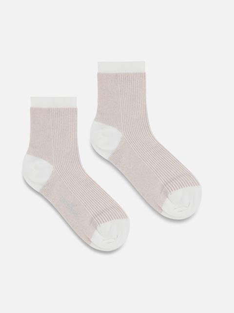HOGAN Pinstripe Socks Pink