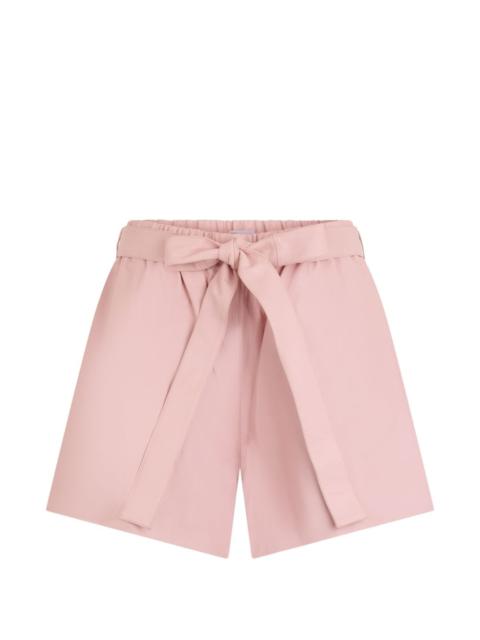 Valentino belt-fastening shorts