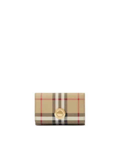 Burberry Vintage check-print folded wallet