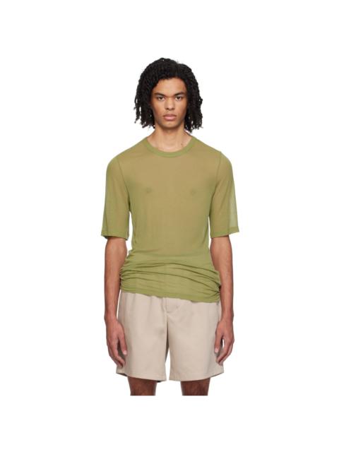 Green Semi-Sheer T-Shirt