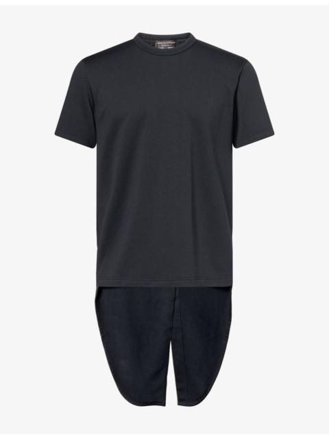 Comme des Garçons Homme Plus Long Tech-Jersey T-Shirt