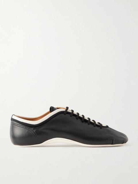 Dries Van Noten Leather sneakers Black