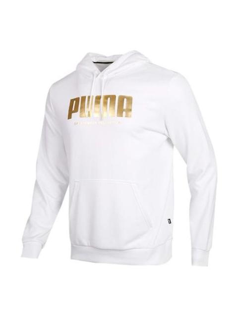 PUMA PUMA Logo Printing Casual Sports White 581765-02