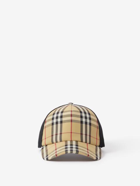 Burberry Check and Mesh Cap