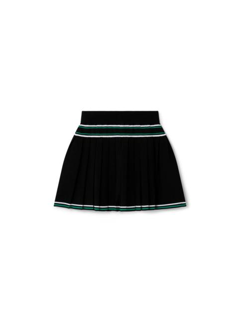 CASABLANCA Pleated Knit Skirt