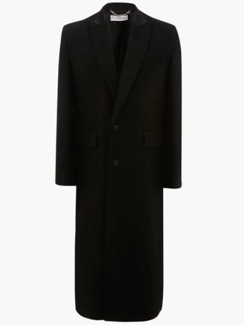 JW Anderson LONG WOOL SB OVERCOAT