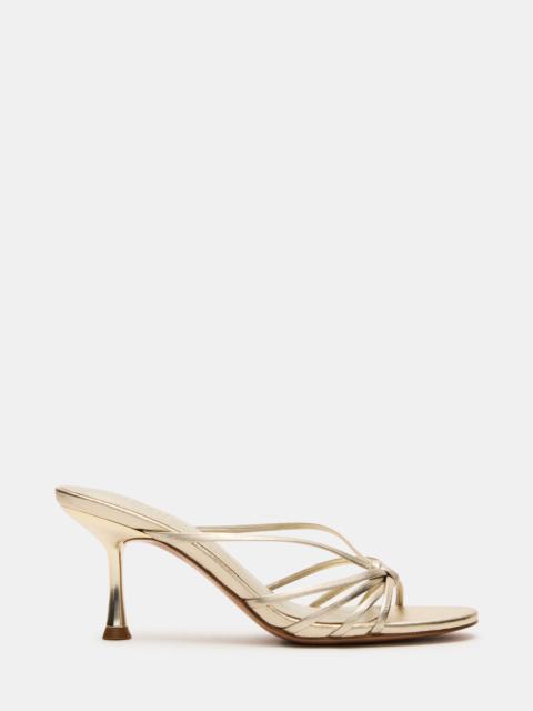 STEVE MADDEN EDNA CHAMPAGNE LEATHER