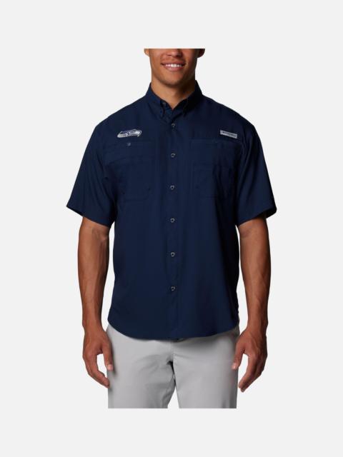 Columbia Men's PFG Tamiami Short Sleeve Shirt - Seattle Seahawks
