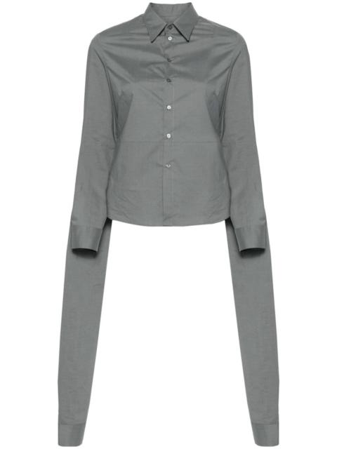 double-sleeves cotton shirt