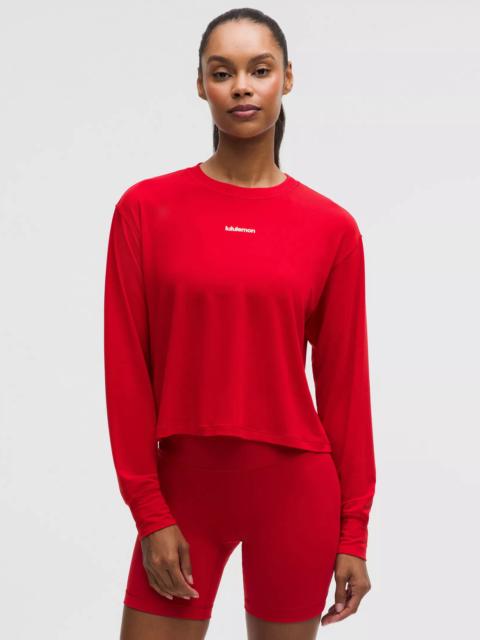 lululemon Jersey Training Long-Sleeve Shirt *Wordmark