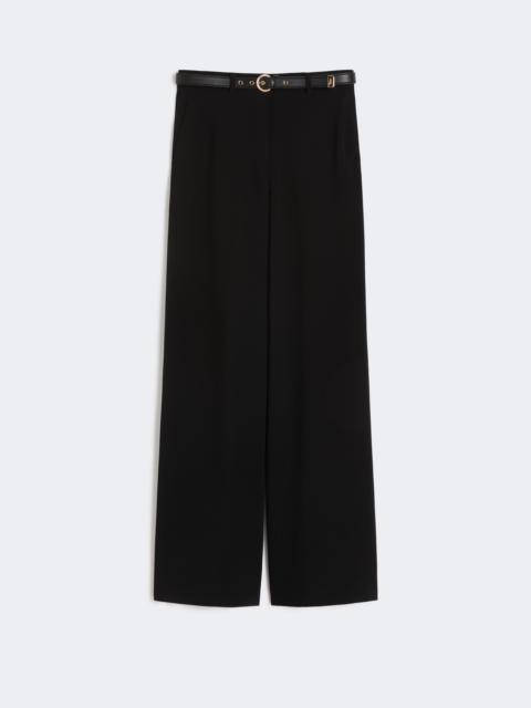 Max Mara AMICO Cady trousers - BLACK