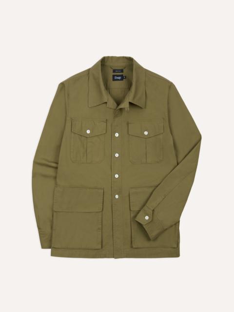 Drake's Olive Cotton Games Tunic