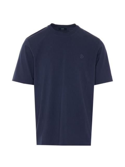 Herno embroidered-logo crew-neck T-shirt
