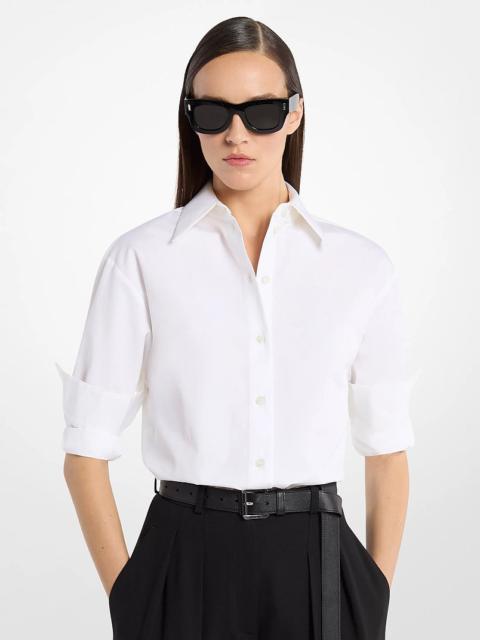 MICHAEL KORS COLLECTION Katia Cotton Poplin Shirt