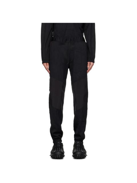 Kanghyuk Black Airbag Sweatpants