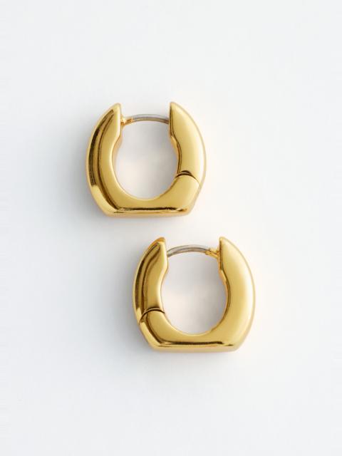 & Other Stories Chunky Hoop Earrings