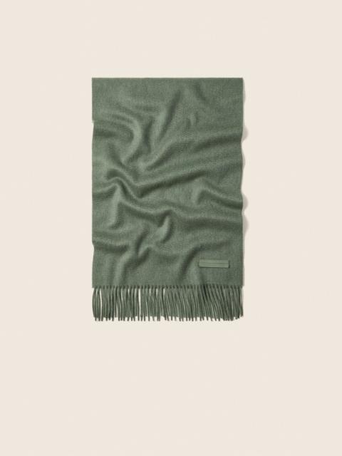 ZEGNA LIGHT GREEN OASI CASHMERE SCARF
