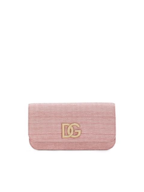 Dolce & Gabbana 3.5 logo-plaque clutch bag