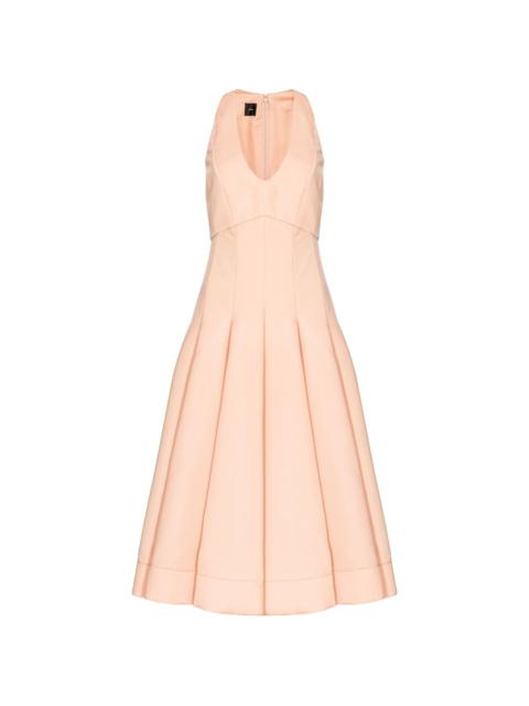 PINKO pleated midi dress