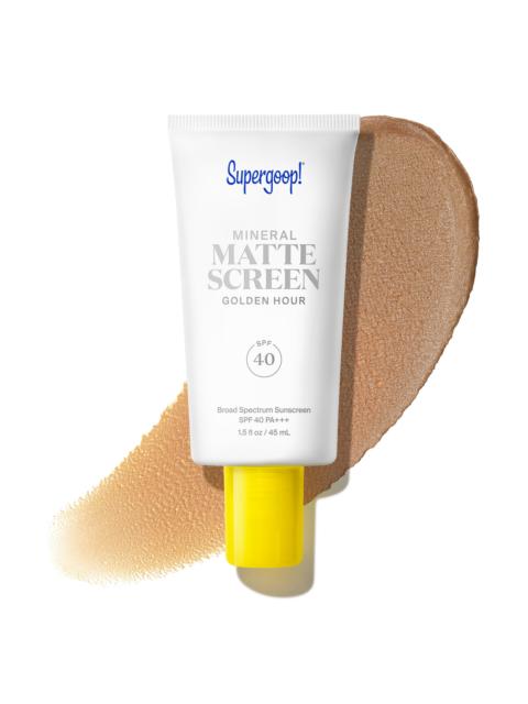Supergoop Mineral Mattescreen SPF 40