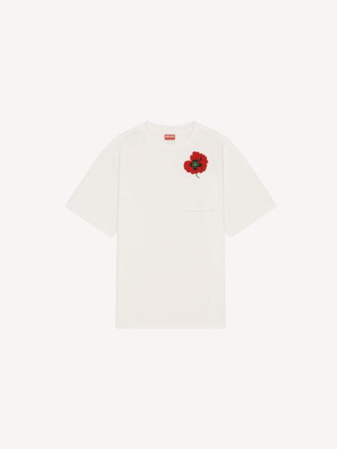 KENZO 'KENZO POPPY' oversized pocket T-shirt