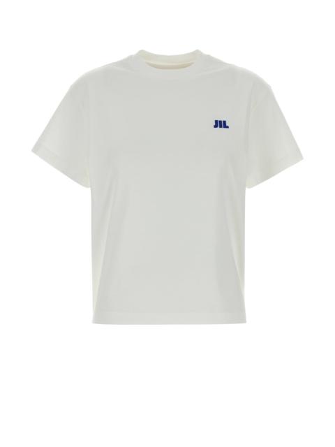 Jil Sander White cotton t-shirt