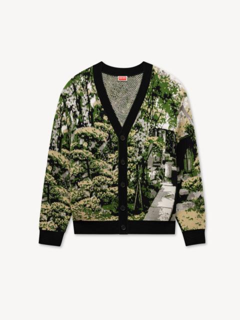 KENZO 'KENZO Japanese Garden' cardigan in cotton wool
