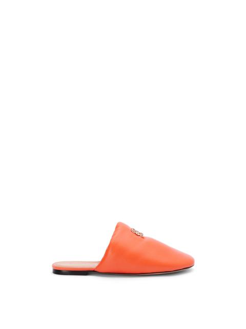 Loewe Padded Anagram mule in lambskin