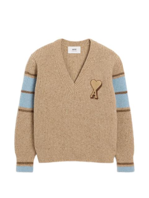 AMI Paris V-neck sweater